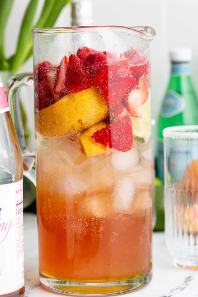 Virgin Rose Sangria.