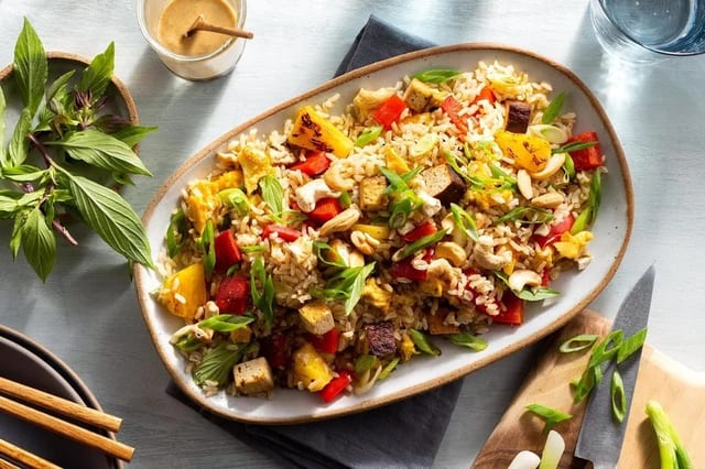 Pineapple Fried Rice.