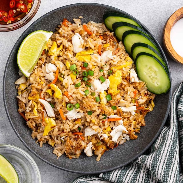 Crab Fried Rice.