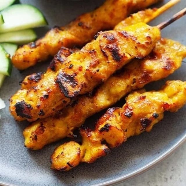 Satay Chicken.