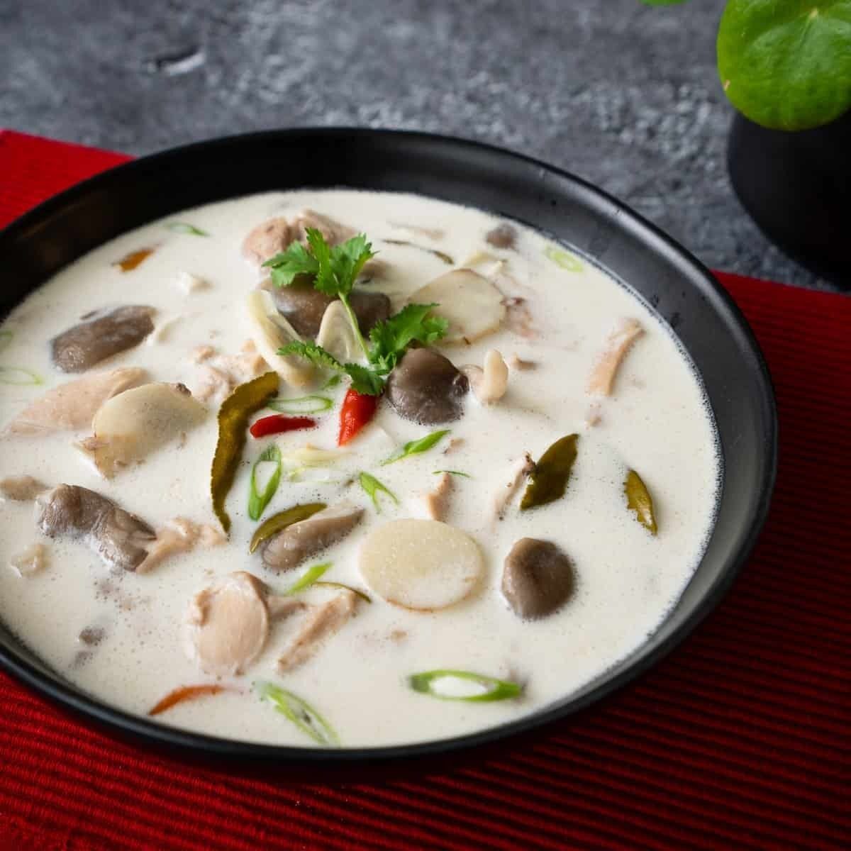 Tom Kha (Gluten free).
